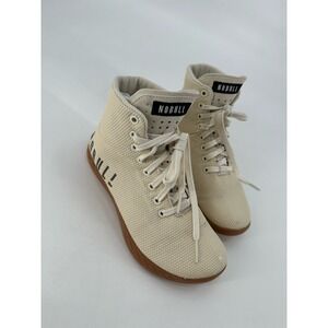NoBull Superfabric High Top Trainer Unisex M's‎ 6.5/W's 8 Beige/Brown